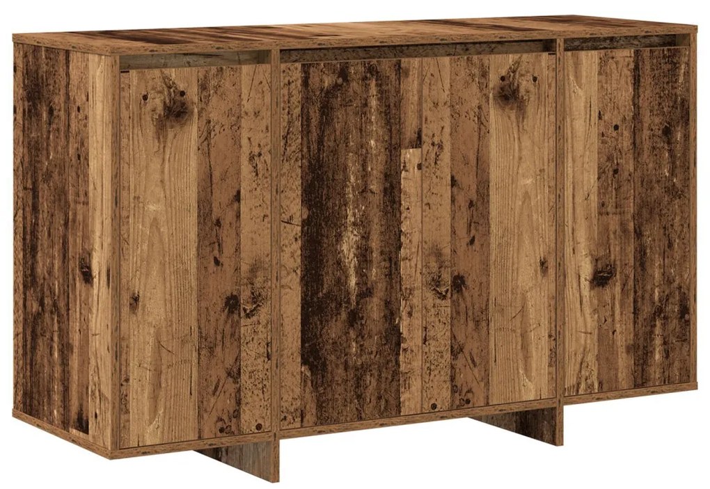 Barna büfé Régi fa Fa 120 x 41 x 75 cm Büfé Négyszögletes
