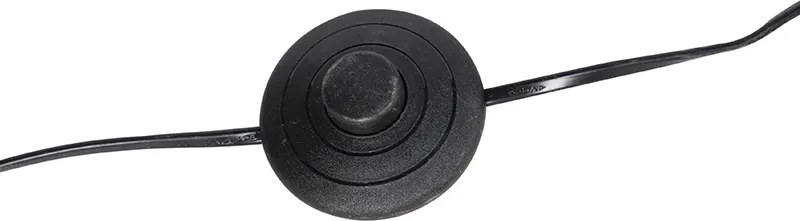 Állólámpa vászonbúrával barna 45 cm - Classico