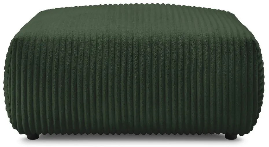 Sötétzöld kordbársony lábtartó Lucien – Bobochic Paris