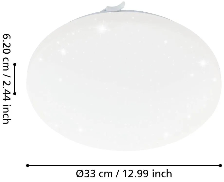 Fehér LED mennyezeti lámpa FRANIA-S – EGLO
