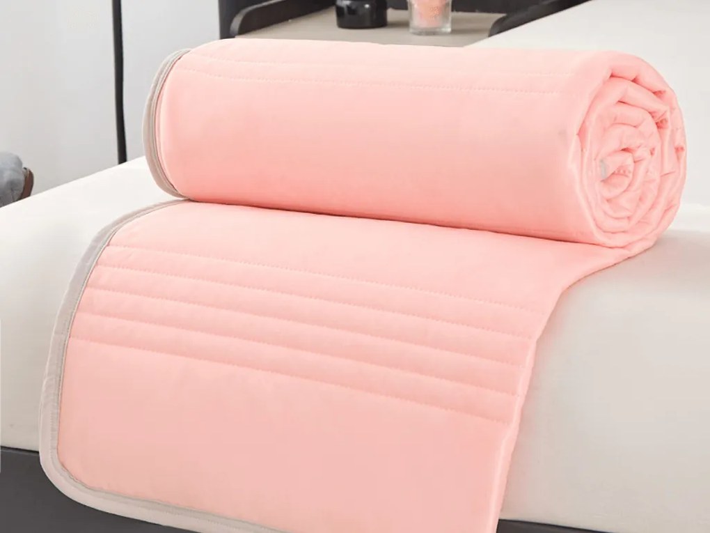 Hűsítő nyári paplan CELIA, lazac színű Méret: 140 x 200 cm