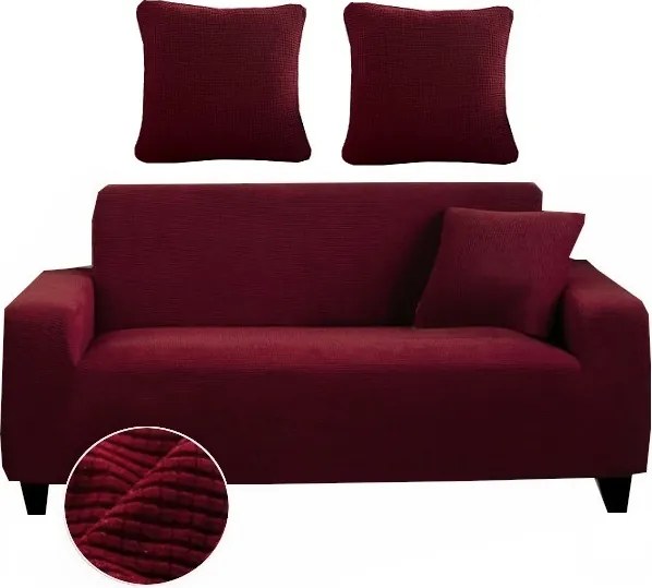 Kanapé Huzat Rugalmas Jacquard 2 személyes