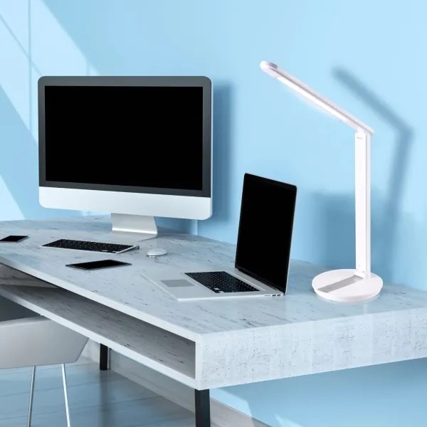 LED Dimmelhető érintős asztali lámpa SERRA LED/8W/230V fehér