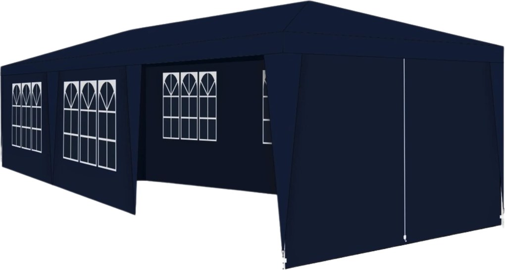 Kerti Pavilon Kereskedelmi Party Vendéglátóipari Sátor Pavilon 9x3m 8 fal