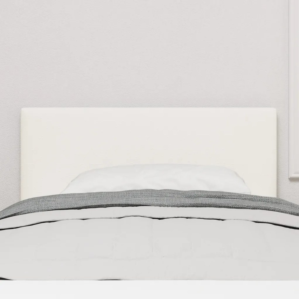 LED Fejtámla Egyszerű Design Krém 100 cm Corduroy Anyag