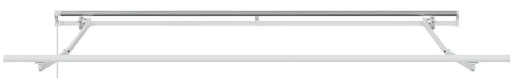 Behúzható napellenző Narancs és Barna 350 x 250 cm szövet