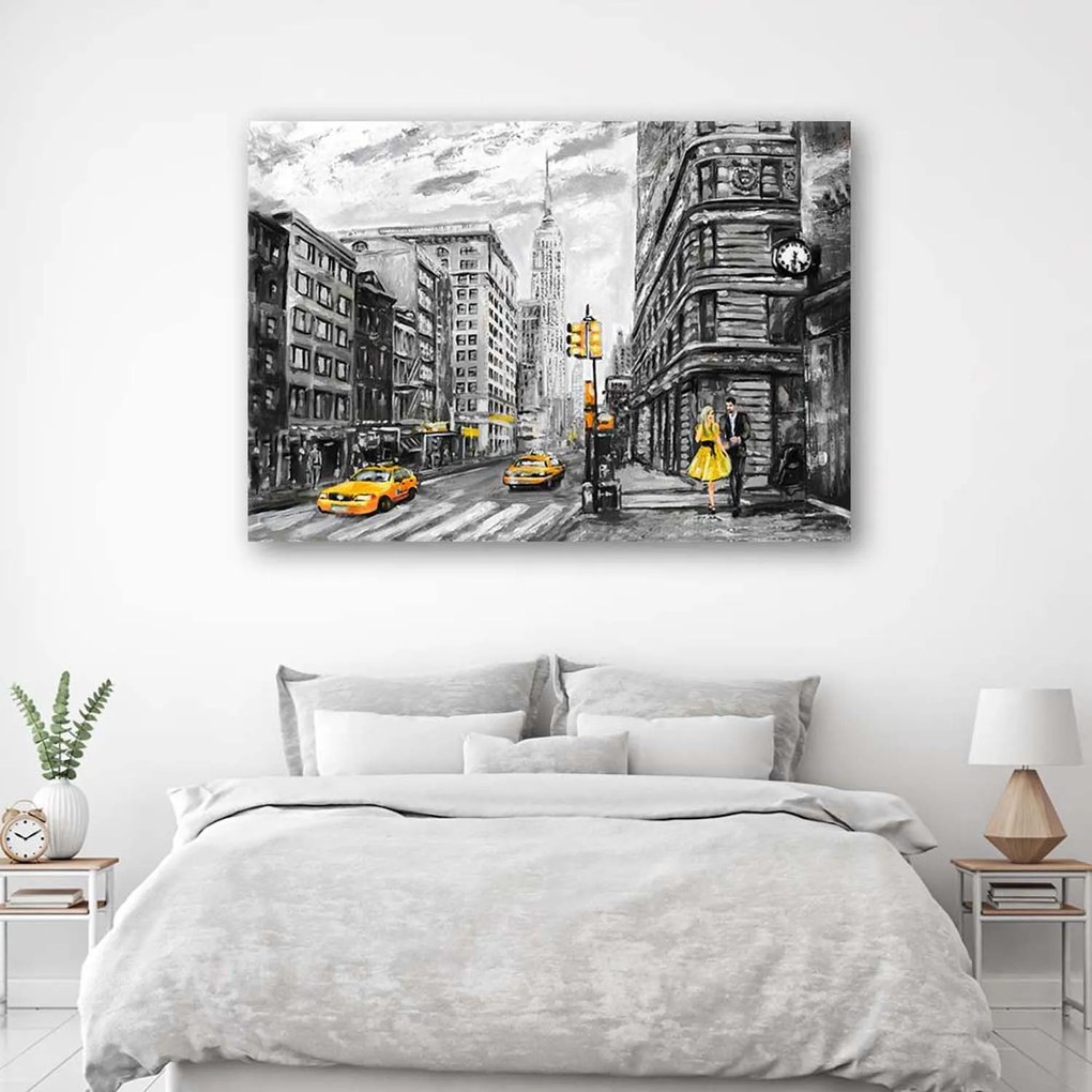 Gario Vászonkép Utca New Yorkban Méret: 100 x 70 cm