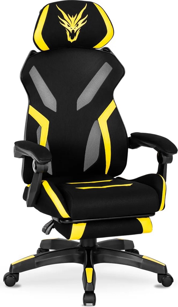 Gaming forgószék fekete/sárga színben. MAXIMO