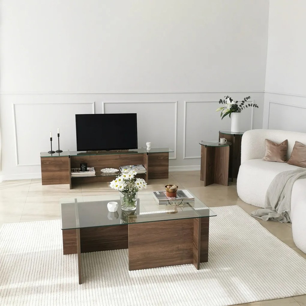 TV asztal Escape diófa