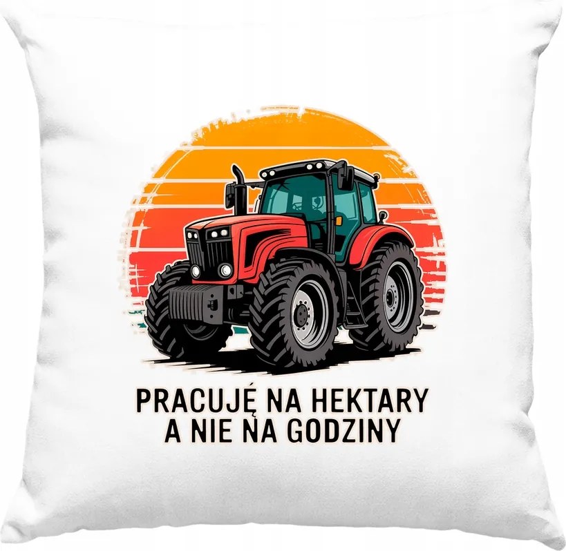 Farmer párna traktor mém vicc doboz 7 fehér