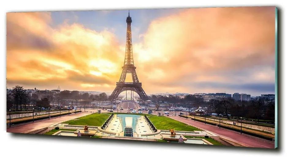 Fali üvegkép Párizsi eiffel-torony cz-obglass-125x50-61738045