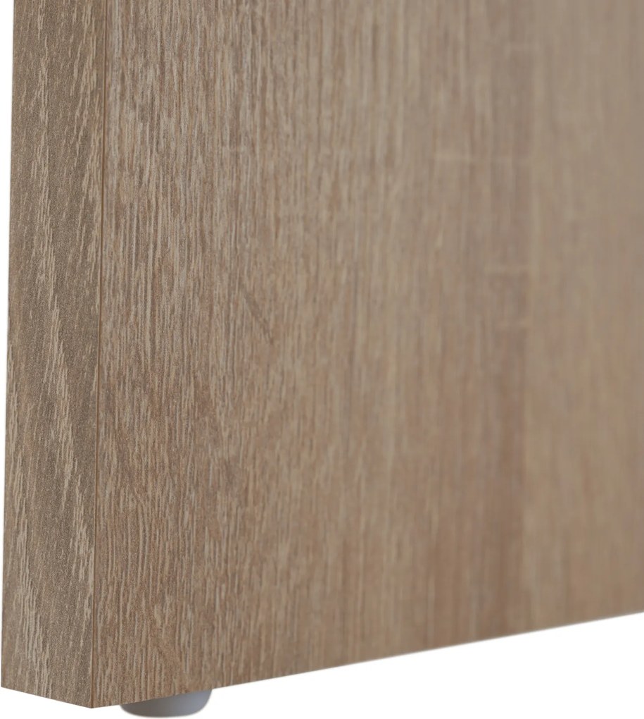 PC asztal, sarok, tölgy sonoma, RONY NEW