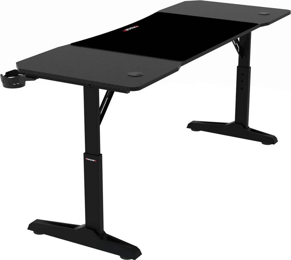 NERO állítható gamer asztal 140 × 60 cm