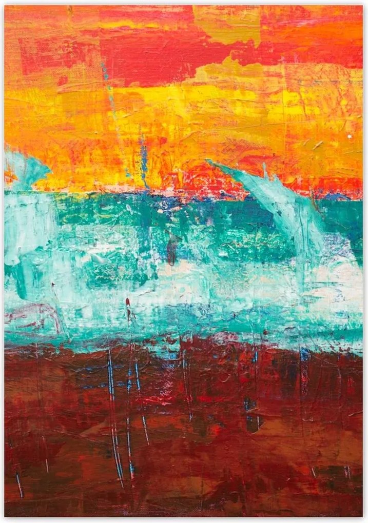 Poszterek 70x100 Absztrakt Bertha