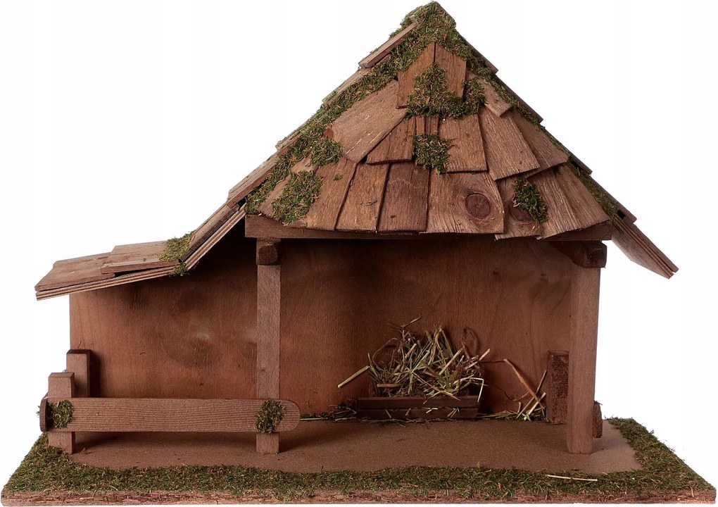 Karácsonyi Betlehem *állvány* 39x16x26cm- 8-9cm magas figurákhoz