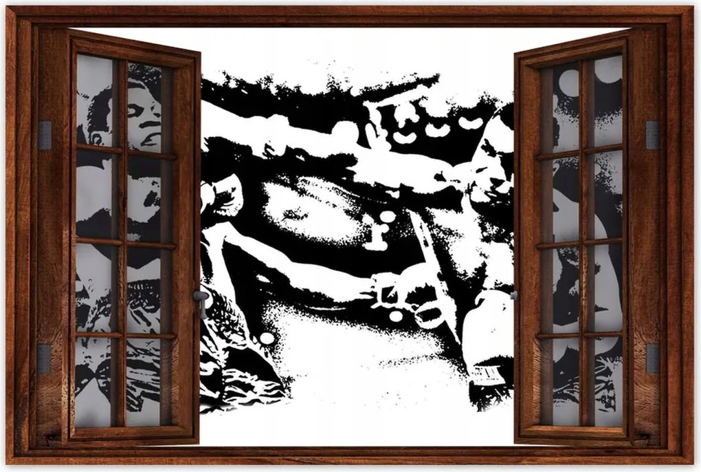 Poszterek 60x40 Mike Tyson Ökölvívás Harc