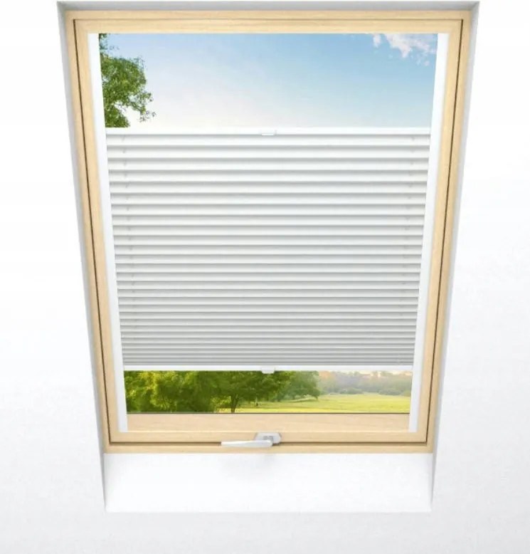 Tetőtéri roló pliszírozott 70 x 60cm Különböző színek