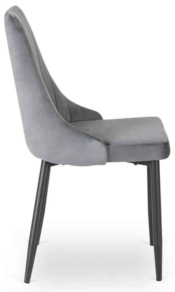 Szürke Bársony Étkezőszék. BARI