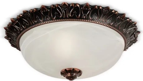 BRILAGI - Mennyezeti lámpatest FRESCO 2xE27/40W/230V átm. 30 cm bronz