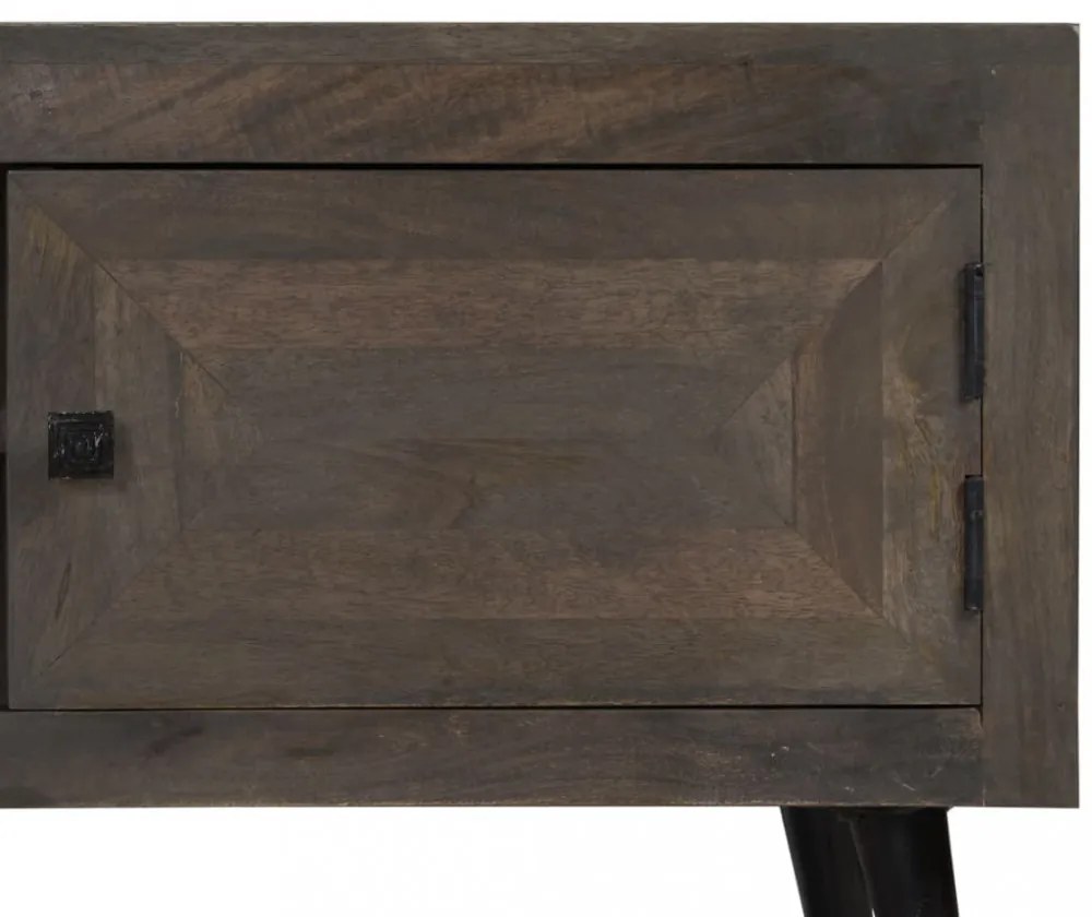 tömör mangófa TV-szekrény 140 x 30 x 45 cm