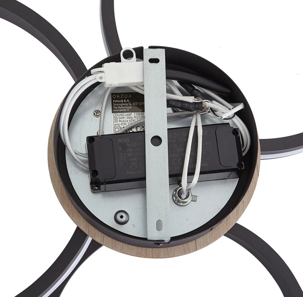 Mennyezeti lámpa fa LED-del, 3 lépésben dimmelhető, 3-lámpás - Navara