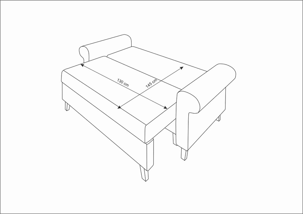 Kerti pad 180 cm. 1042613