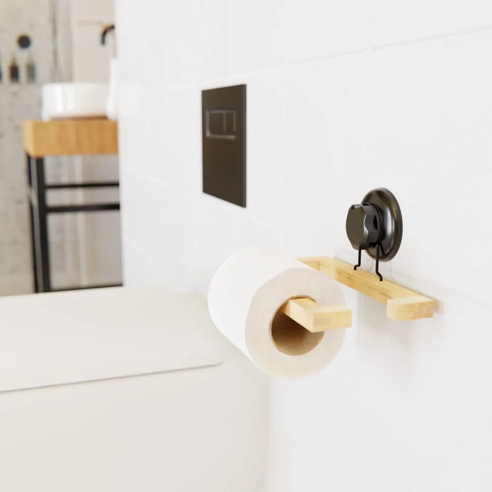 Bestlock SPA öntapadós bambusz WC-papír tartó - Compactor