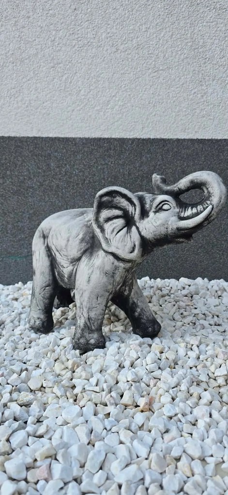 Kerti Figura, Beton Kerti Elefánt