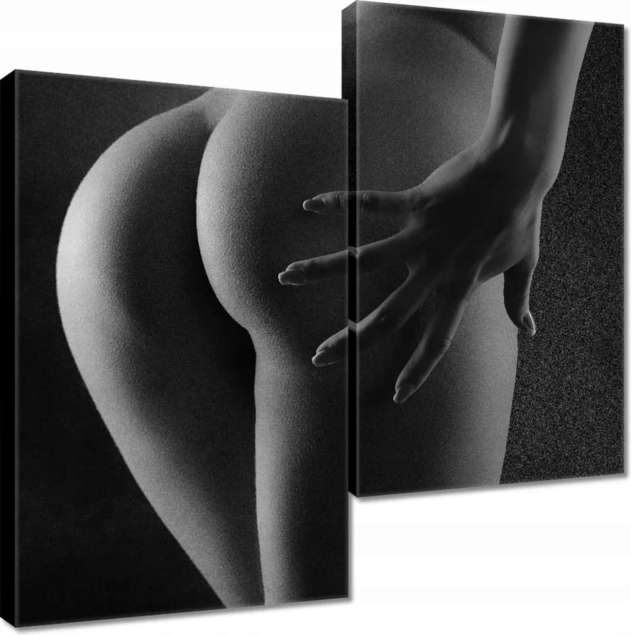 Vászonkép 60x60 Alakú popsi Akt