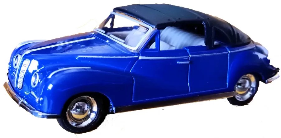 1:32 BMW 502 Baur Cabriolet Autó Makett Scale Modell