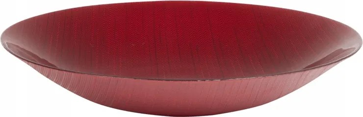 Üveg Tál Saláta tálaló Tálca Lapos Tányér Tálalótál Konyhai Tál Gyümölcsöknek 30 cm