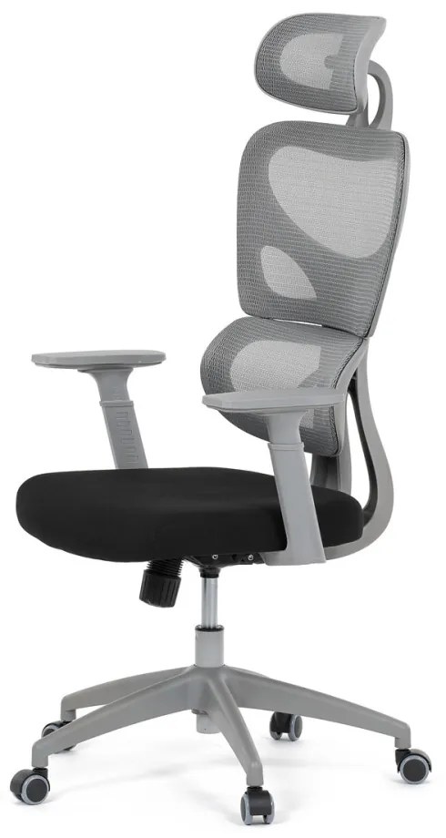 Scaun pivotant de birou gri KA-K2081