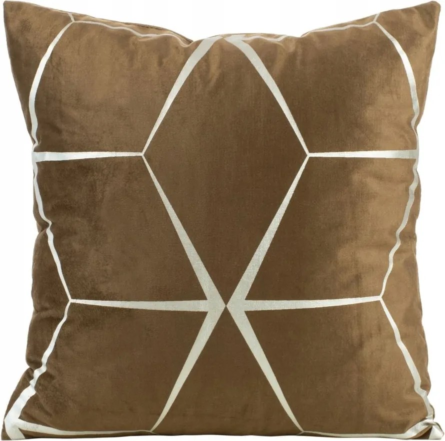 Dekoratív párnahuzat BLINK-28 45x45 barna