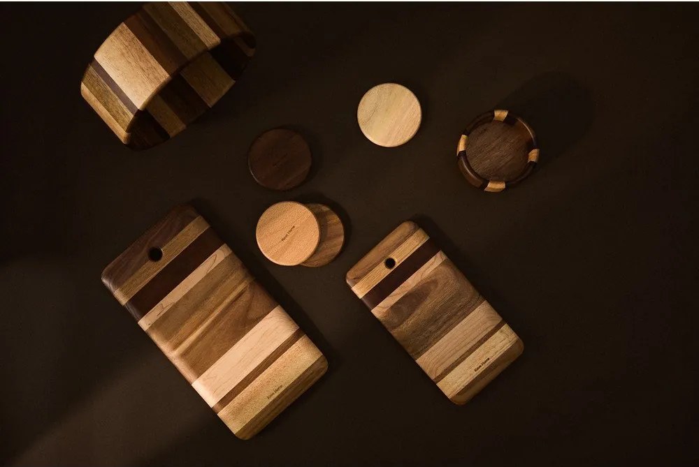 Natúr színű fa szervírozó tálka Nover – Kave Home