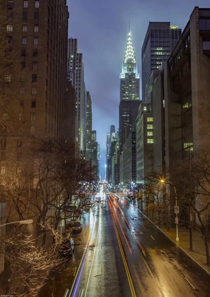 Poszter 29,7x42cm Chrysler Building New York 5, Assaf Frank