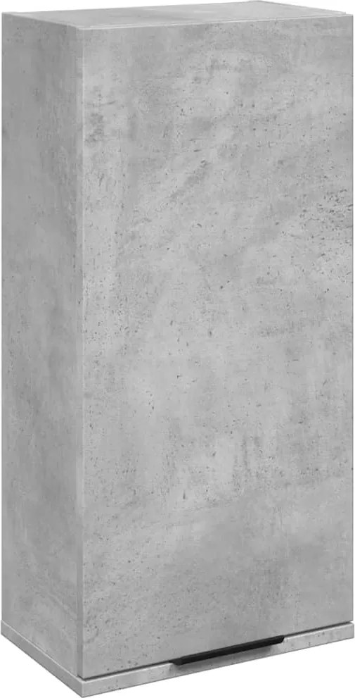 vidaXL betonszürke fali fürdőszobaszekrény 32x20x67 cm