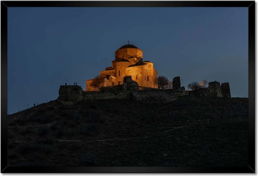 Poszterek keretben 60x40 Mtskheta kolostor Grúzia