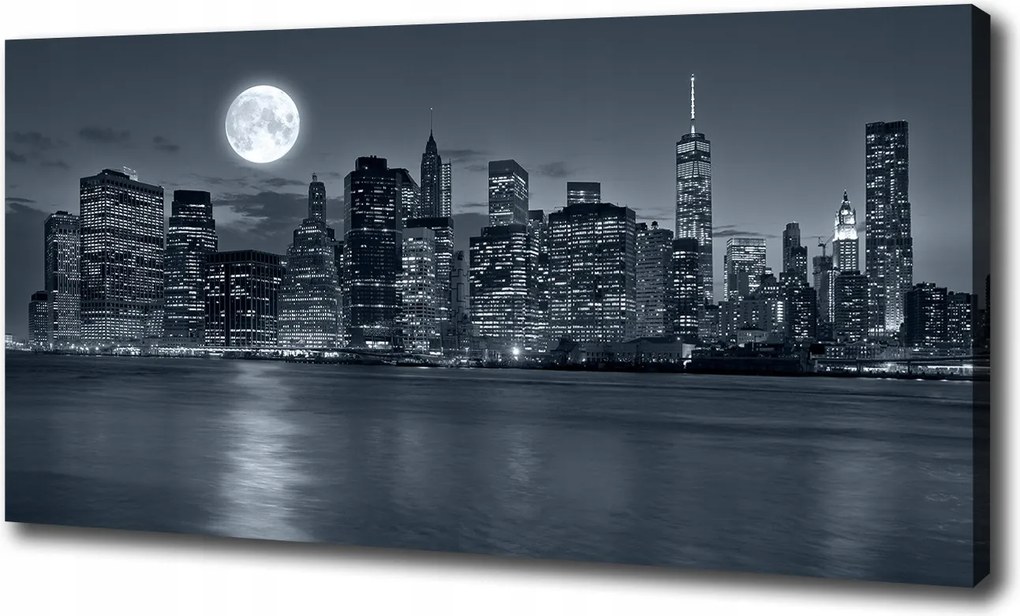 Vászonkép New York éjszaka 100x70 cm