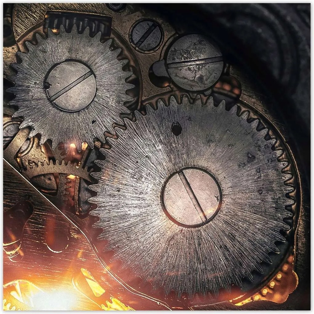 Poszterek 100x100 Módok Óra fogaskerekek