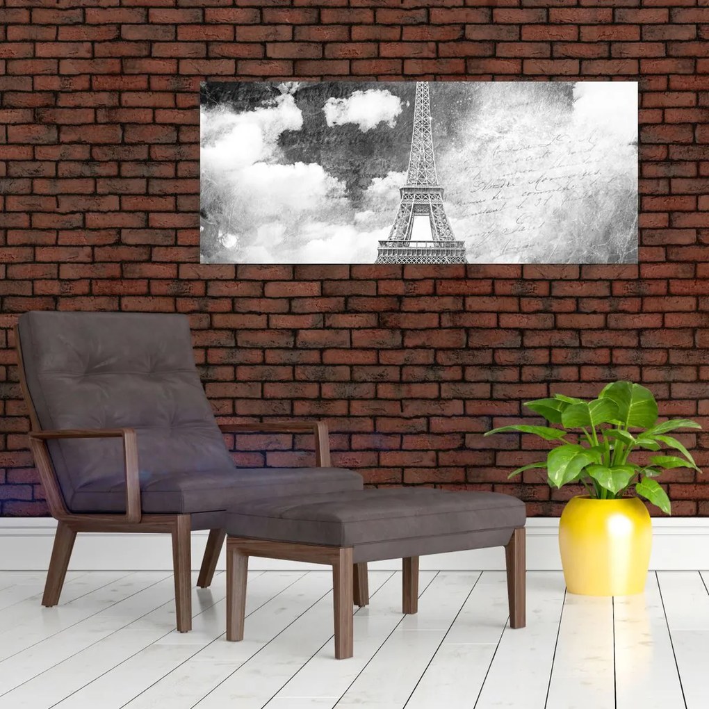 Kép - Vintage képeslap a városról N⁰3 (120x50 cm)