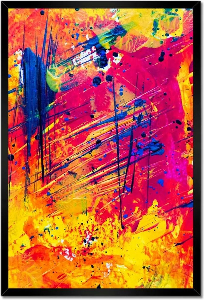 Poszterek keretben 40x60 Absztrakt Szextáns