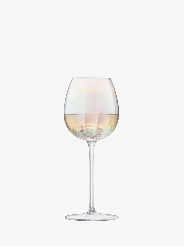 Pearl fehérboros pohár, 325 ml, gyöngyház, 2 db-os készlet - LSA International