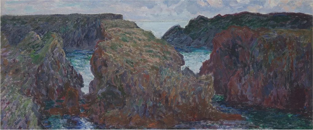 Fotótapéta Flizelin Fali ragasztó Szett Sziklás tengerpart 250x104 Ragasztó