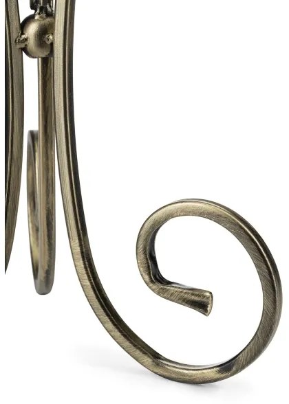 Virágállvány 60x28 cm arany