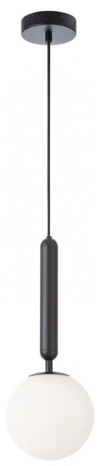 Redo 01-3131 - Csillár zsinóron HAIKU 1xE14/28W/230V átm. 15 cm fekete