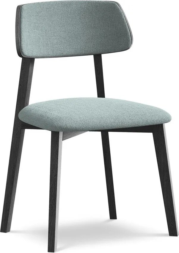 Kék tömörfa étkezőszék Niu – Makamii