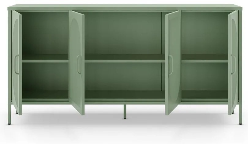 Mentazöld komód 160x90 cm Tayra – Marckeric