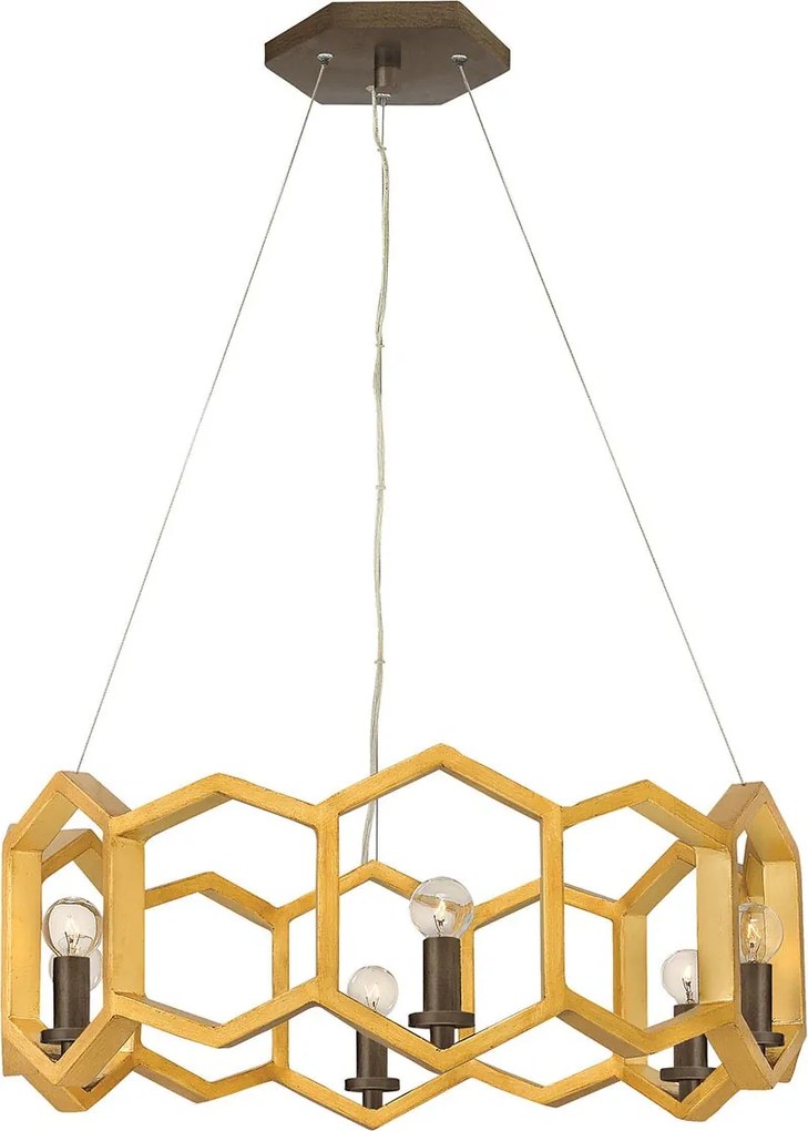 Hinkley modern függeszték moxie arany elshk-moxie6-p-ssg
