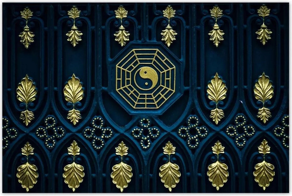 Poszterek 120x80 Absztrakt Arany harmónia