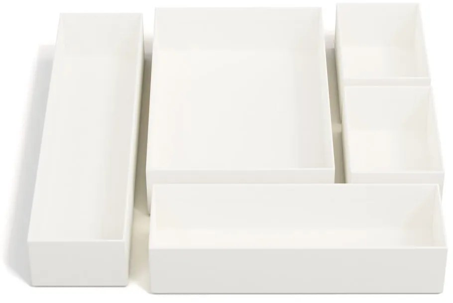 Karton fiókrendszerező készlet 5 db-os Emma Paper Laminate – Bigso